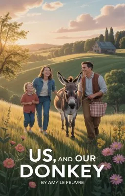 "Us, and our donkey"