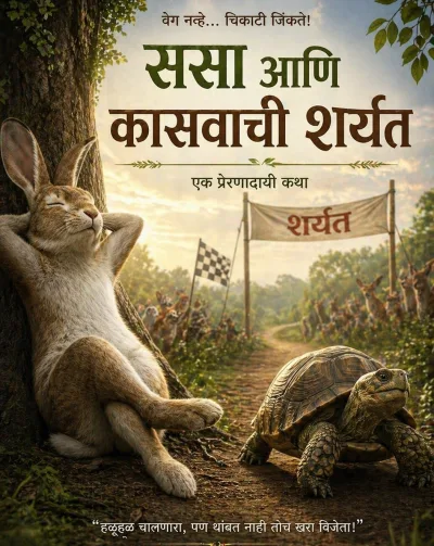 ससा आणि कासवाची शर्यत