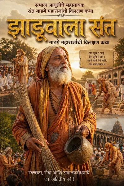 झाडूवाला संत — गाडगे महाराजांची विलक्षण कथा
